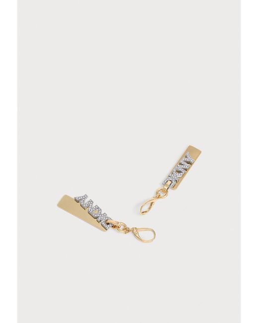 DKNY White Ohrringe