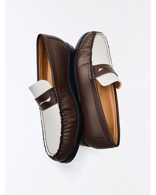 Bershka Slipper in Brown für Herren