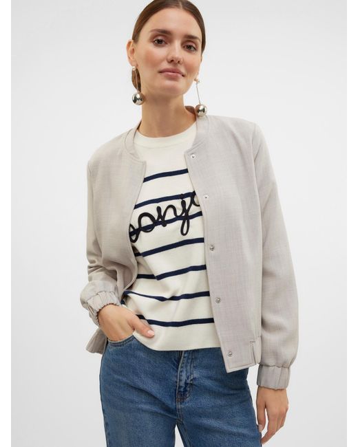 Vero Moda White Jacke 'Vmcassidy'