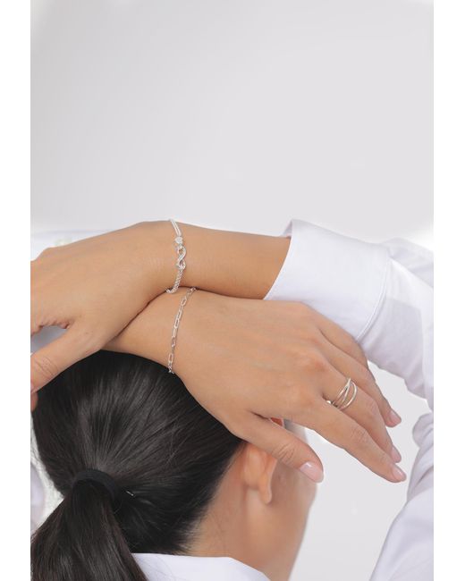 Elli Jewelry Metallic Armband Herz