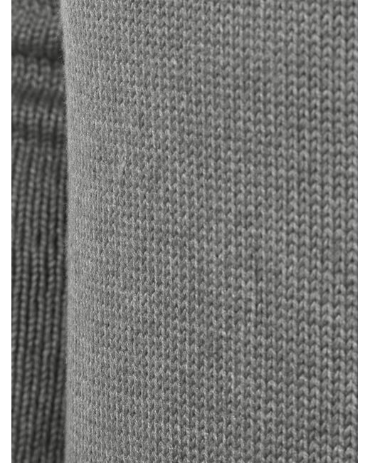Solid Strickpullover Petro in Gray für Herren
