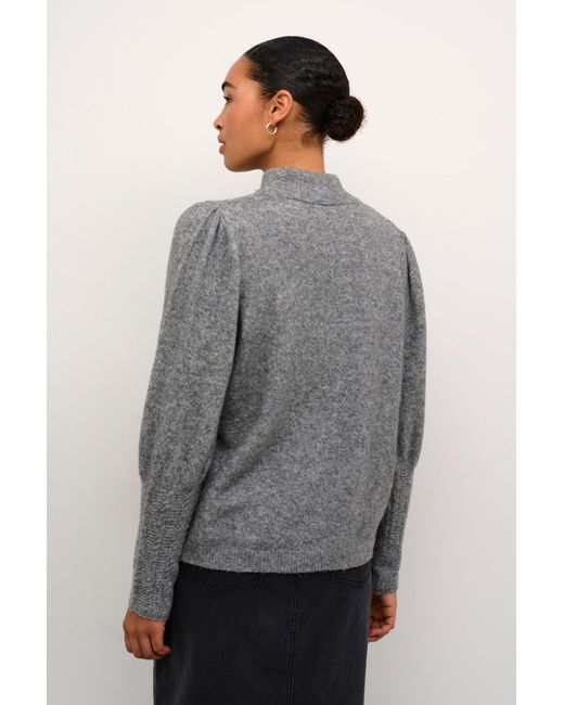 Kaffe Gray Pullover Ka Amelia