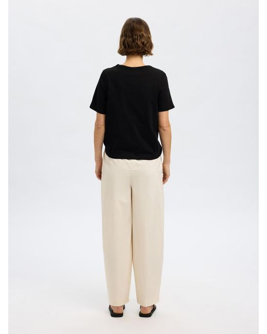 SELECTED Black T-Shirt