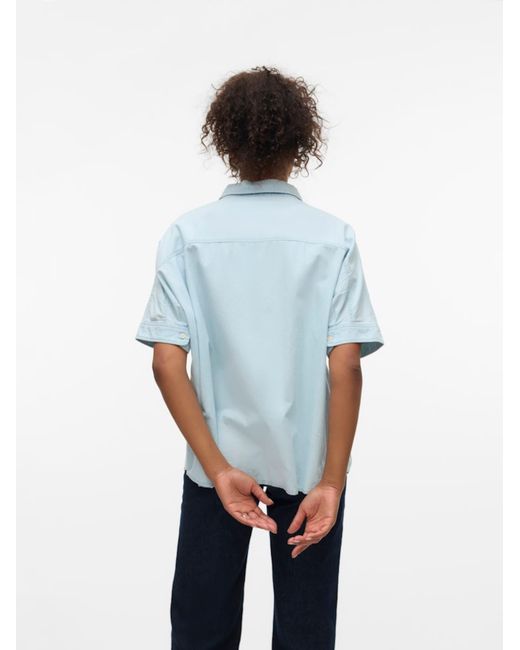Vero Moda Blue Bluse 'Vmemberly'