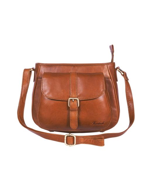 Benthill Brown Schultertasche