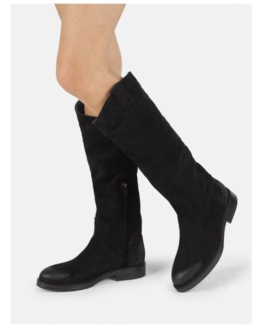 Felmini Black Stiefel Paros E047