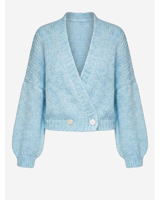 Ombre Blue Pullover