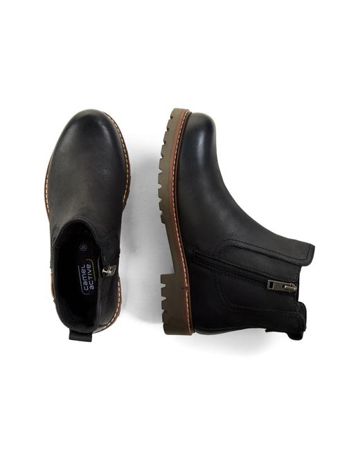 Camel Active Black Stiefelette Trek