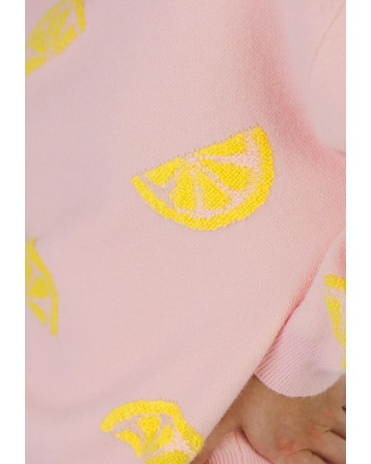 KLEINIGKEIT Pink Pullover Fruity