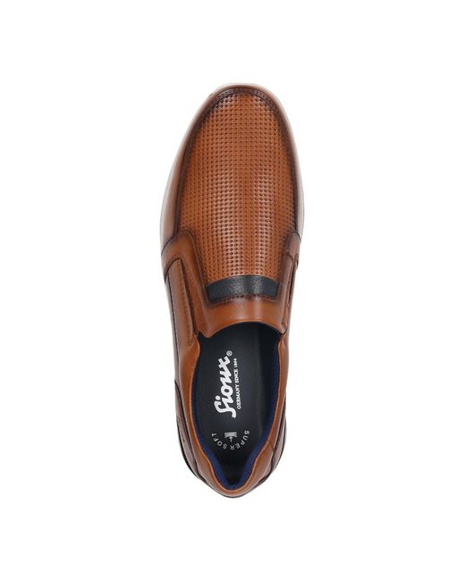 Sioux Slipper Cayhall in Brown für Herren