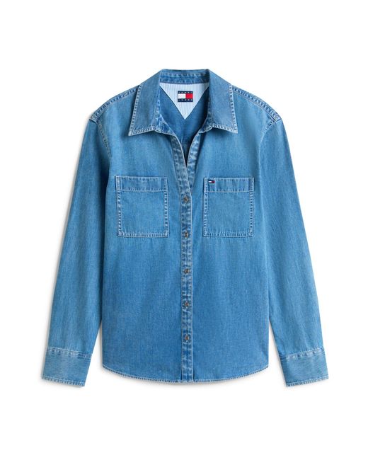 Tommy Hilfiger Blue Bluse