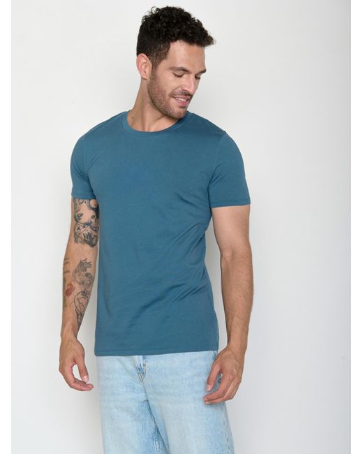 GreenBomb T-Shirt Guide Basic in Blue für Herren