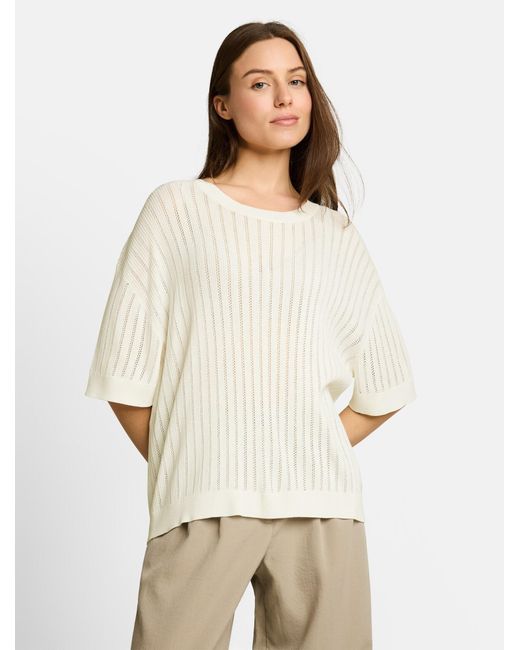 Tom Tailor White Pullover