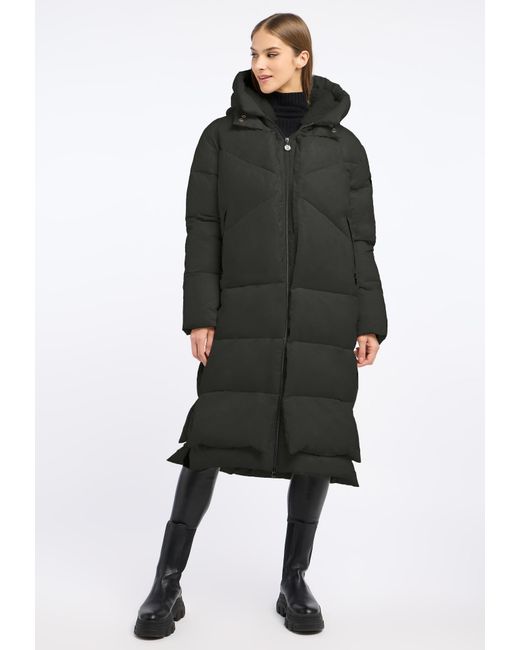 Frieda & Freddies Black Wintermantel Stormhero