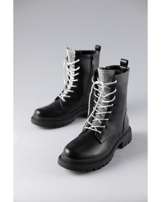 Aniston PLUS Black Schnürstiefelette