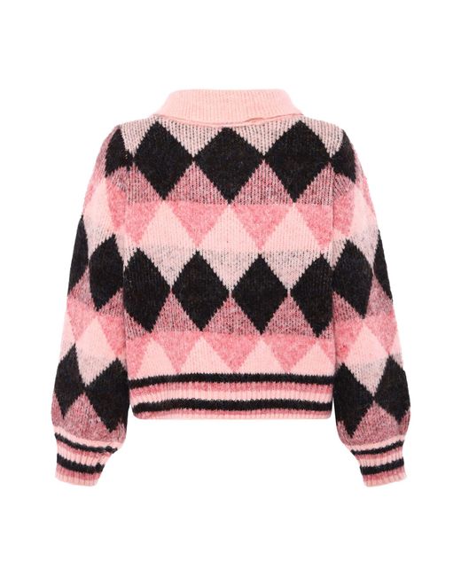 Jalene Pink Pullover