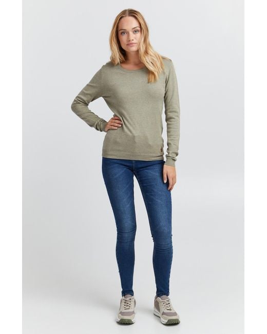 Oxmo Gray Strickpullover 'edda'