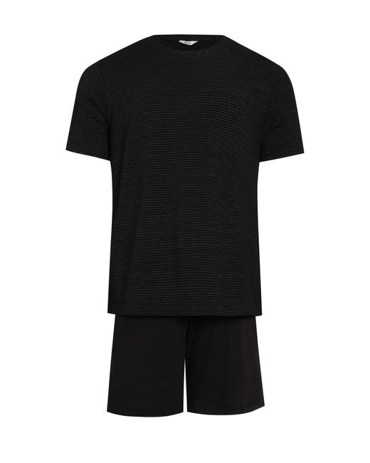 Dagi Pyjama in Black für Herren