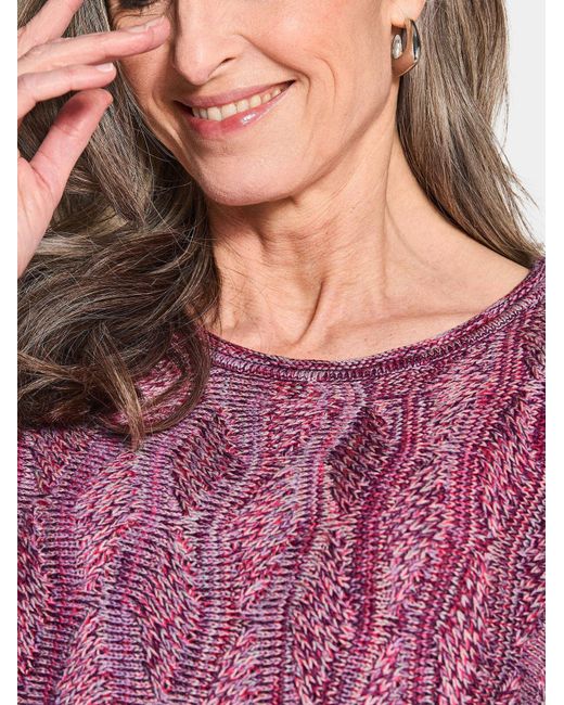 Goldner Purple Pullover