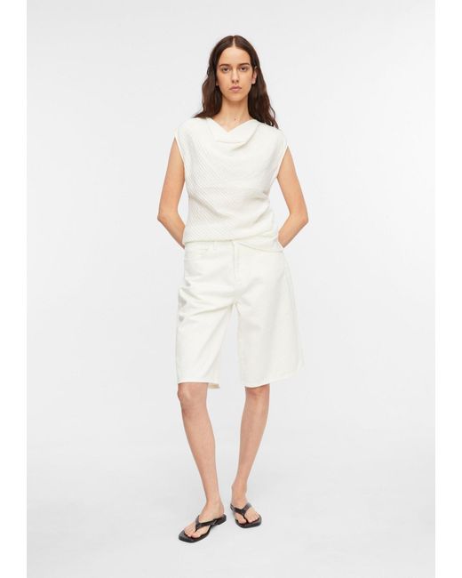 Comma, White Bluse