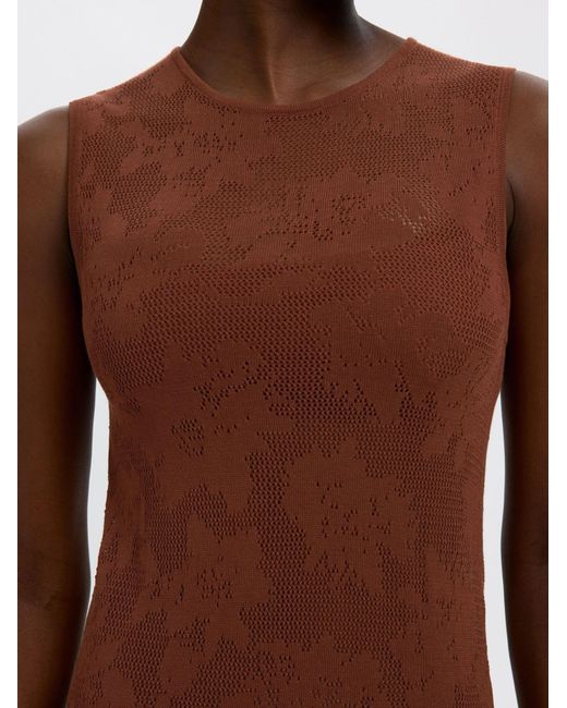 SELECTED Brown Kleid