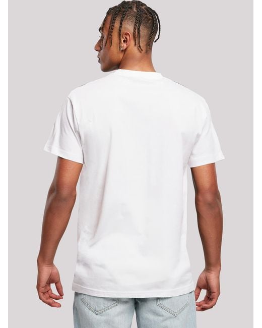 F4NT4STIC T-Shirt Betty Boop in White für Herren