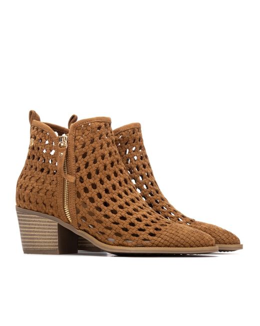 Xti Brown Stiefelette