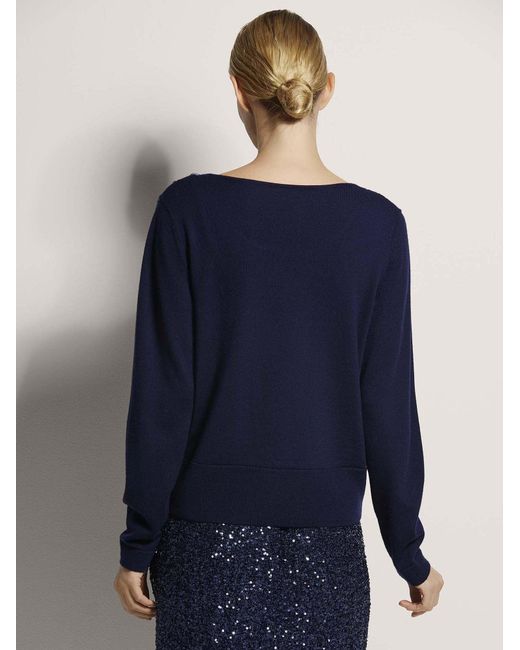 Madeleine Blue Pullover