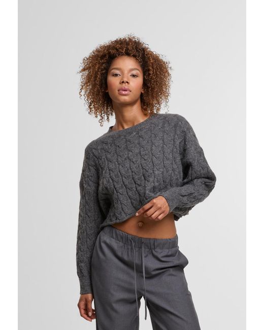 Urban Classics Gray Pullover