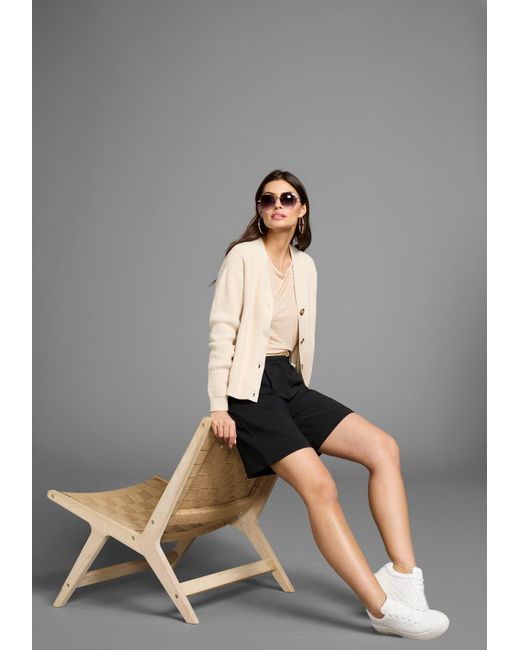 Laura Scott Natural Strickjacke