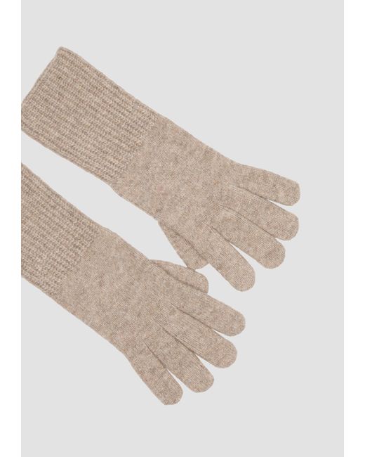 S.oliver White Fingerhandschuhe
