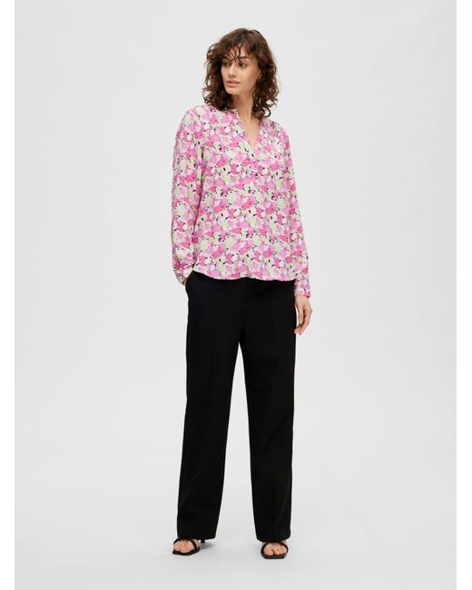 SELECTED Pink Bluse