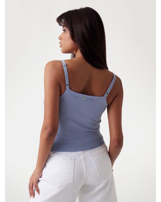 Guess Blue Top
