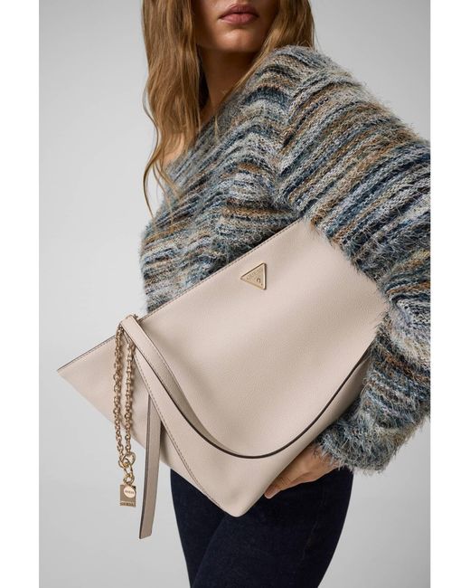Guess White Shopper Devon