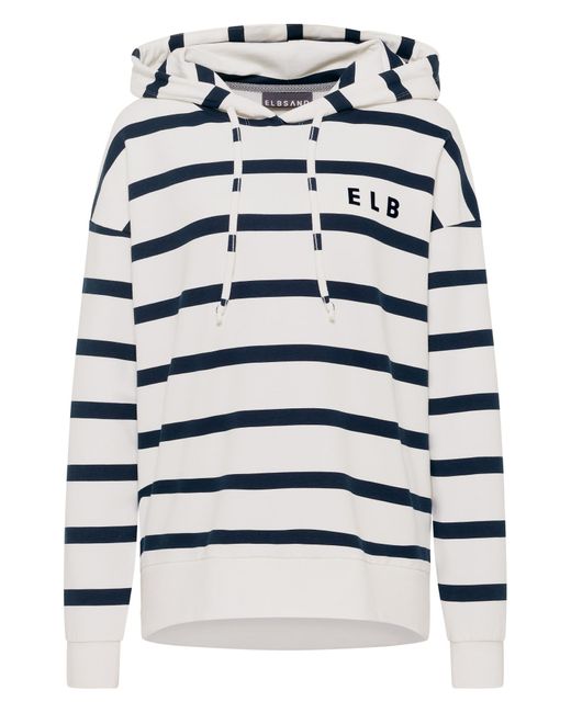 Elbsand Gray Hoodie 'Marvi'