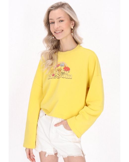 IZIA Yellow Sweatshirt