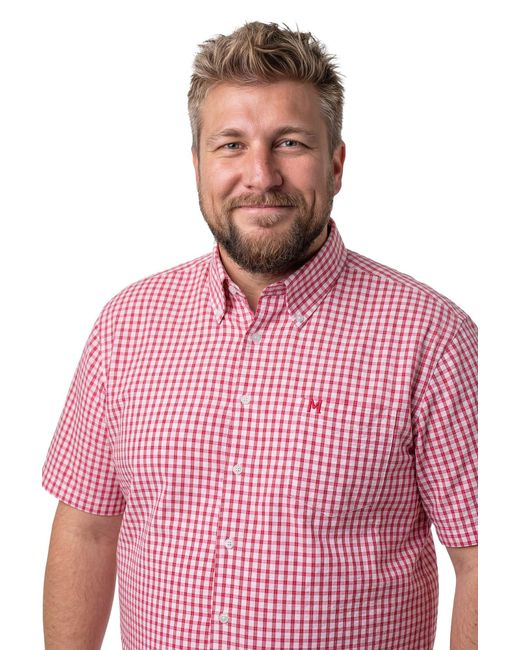 Men Plus Hemd in Pink für Herren