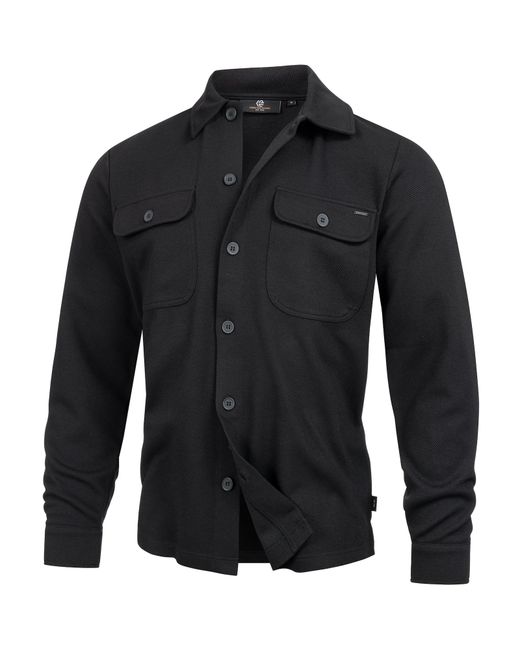 INDICODE Hemd Nello in Black für Herren