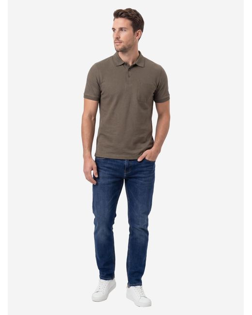RAGMAN Shirt Basic in Red für Herren