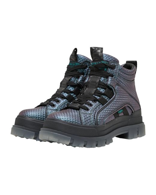 Buffalo Blue Schnürstiefelette Aspha
