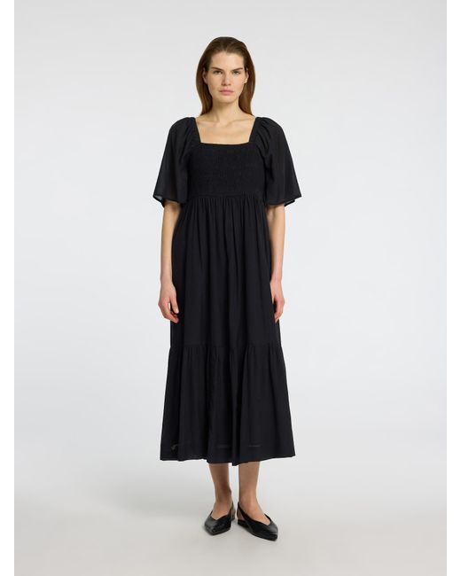 SELECTED Black Kleid 'Slfdora'