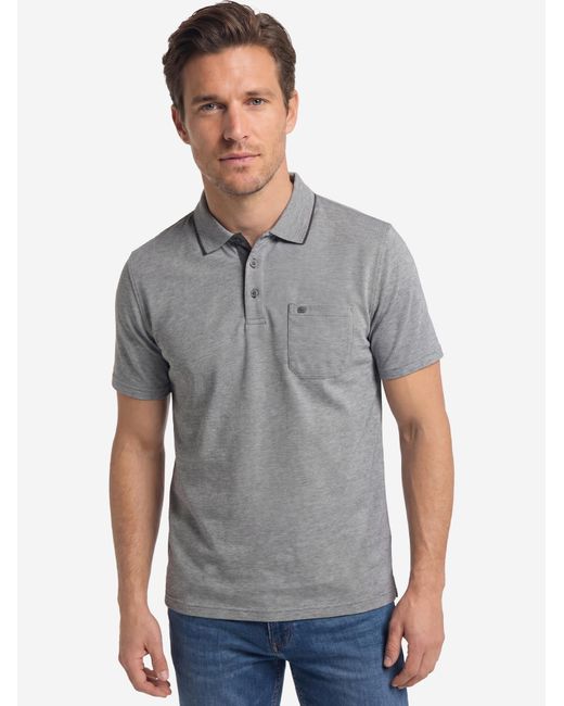 Redmond Shirt Basic in Gray für Herren