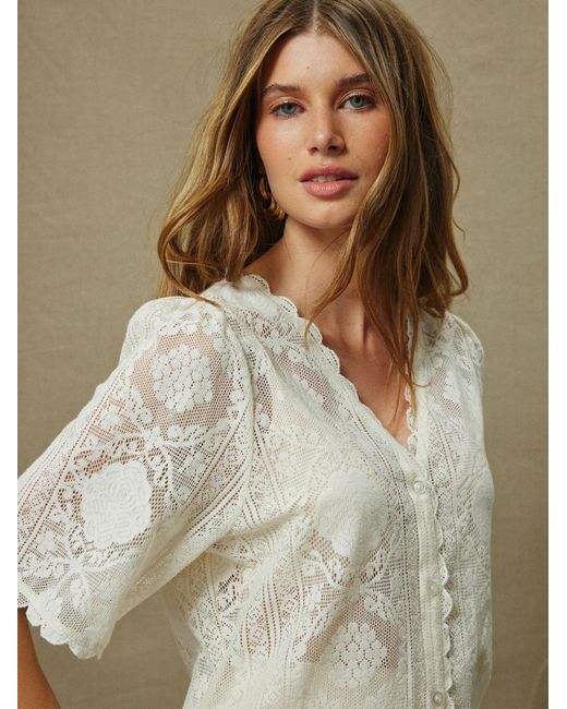 Next White Bluse