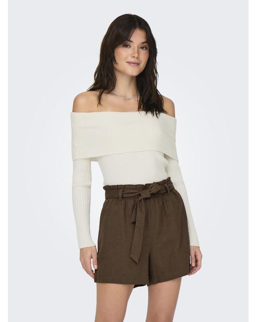 Jdy White Pullover