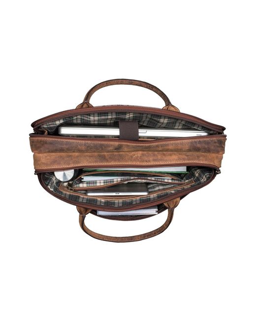 Benthill Laptoptasche in Brown für Herren