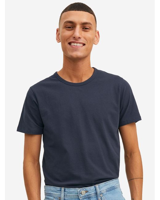 Jack & Jones Shirt Basic in Blue für Herren