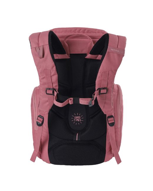 NitroBags Backpack Urban Daypack in Pink für Herren