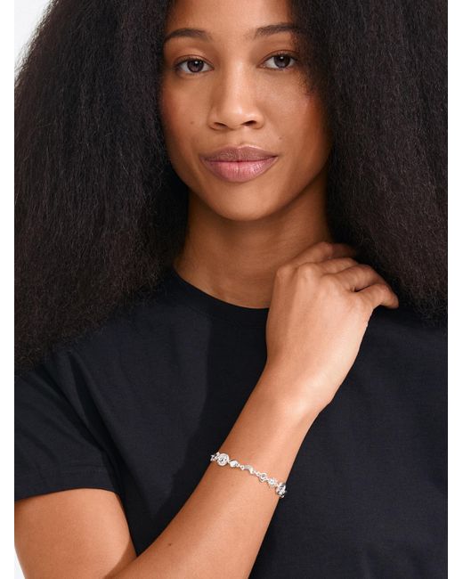 Pilgrim Armband Misha in White für Herren