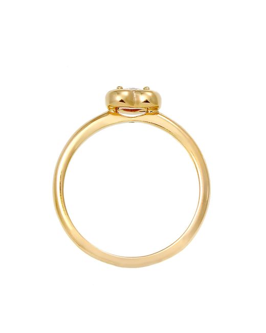 Elli Jewelry Metallic Ring Herz