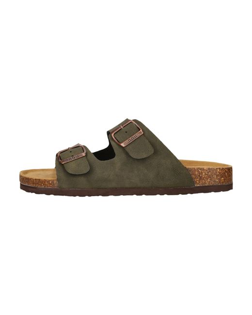 Nous Pantolette in Brown für Herren